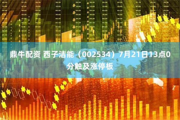 鼎牛配资 西子洁能（002534）7月21日13点0分触及涨停板
